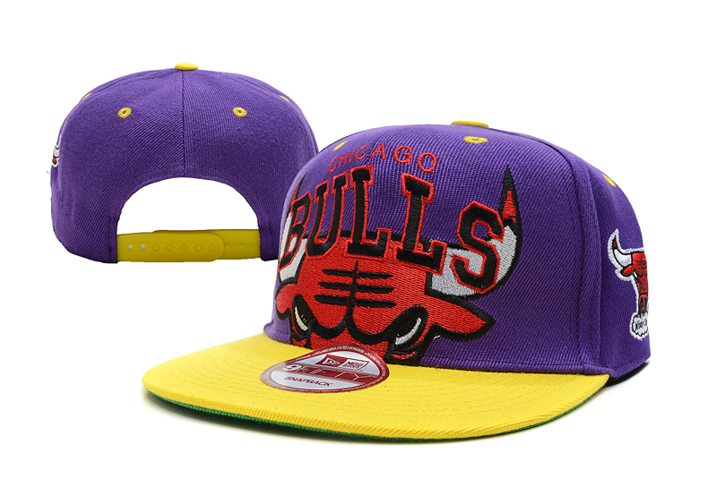 NBA Chicago Bulls NE Snapback Hat #160